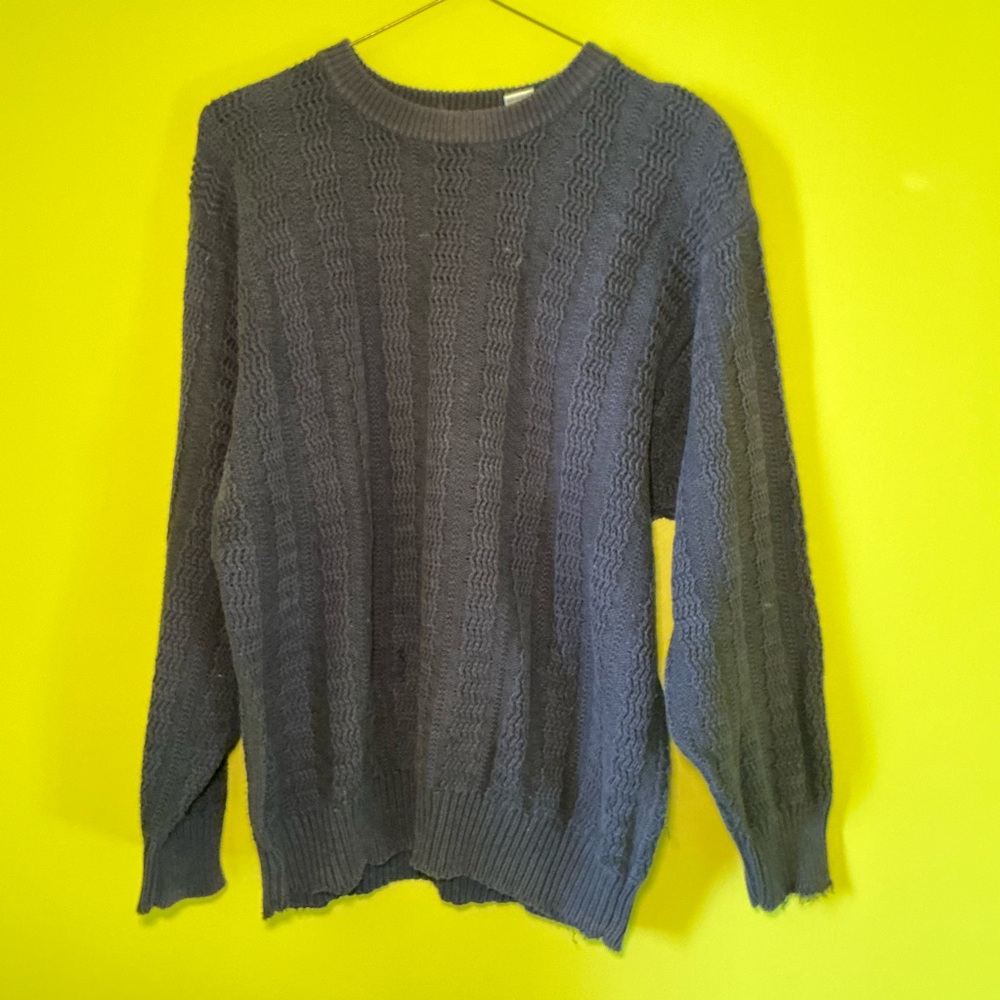 Vintage Grunge GK Company Textured Knit Sweater